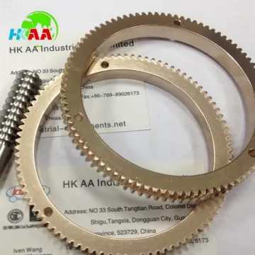 Custom precision steering ring gear, brass ring gear made in China