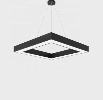 Office Light Quadrangle Hollow Solid Cable Light Manufacturers