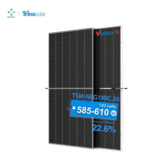 Trina Vertex N Bifacial Dual Glass Solar Modules: 585W to 610W Specifications and Features