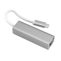 Adaptador de cubo USB-C do tipo C para RJ45