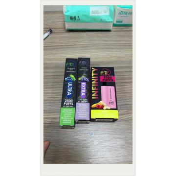 Disposable vape fumée supplémentaire appliquant 1500 pod