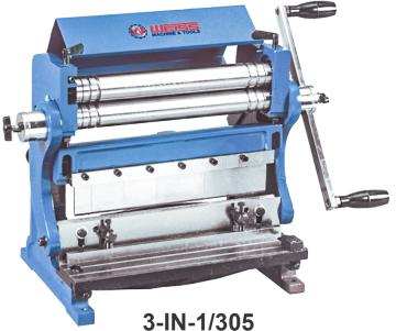 SBR200 / SBR305 / SBR610 / SBR760 3-1N-1 Combination of Shear Brake & Roll Machine
