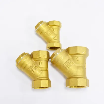 Brass Threaded Y Strainer Valve Y Water Filter