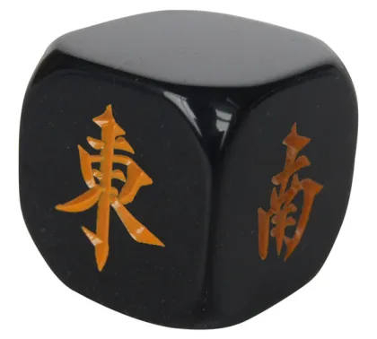 Good quality 30MM polyresin crystal mahjong dice