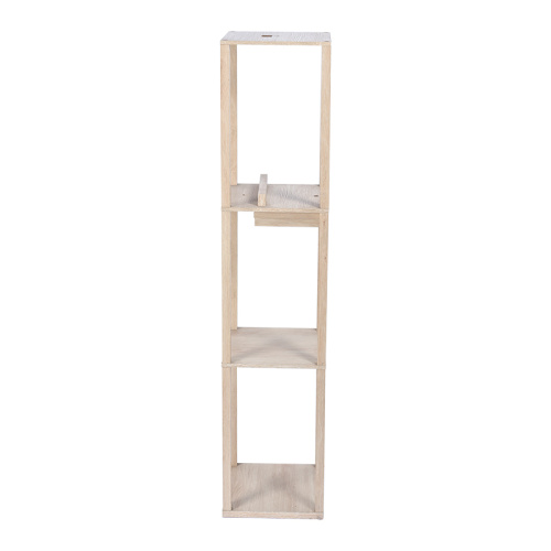 Log Color Shelf Light Wooden Rack