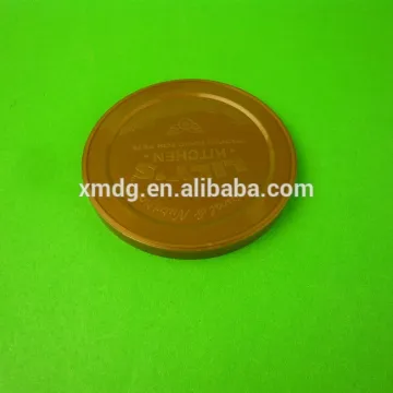 Potato Chips Tin Can 75 mm Plastic Lid/Cap