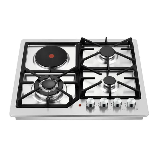Built-in Ceramic Hob with 3 Gas Burners