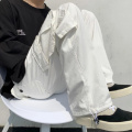 Herrenmodie Streetwear Hip-Hop-Pocket-Cargohose