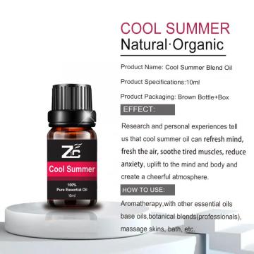 Cool Summer Essential Oil Relaxing Body Massage Refreshing