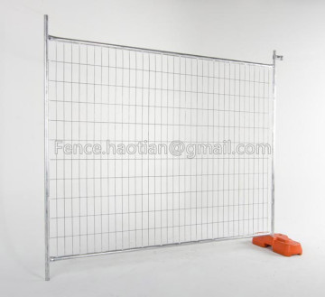 2100x2400mm hot dipped galvanized wire welded australia temporary fence panels