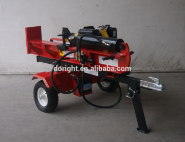 Red Log splitter diesel power engine with electrical start four strokes