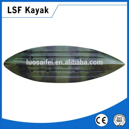 single kayak no inflatable LLDPE fishing kayak canoe