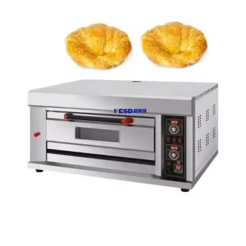 Gas Deck Oven Commercial Large-Capacity Intelligent Timer Baking Bread Pizza Cake Natural Gas Special Oven