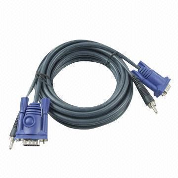 VGA-Adapter-Kabel, in verschiedenen äußeren Durchmessern und Längen erhältlich