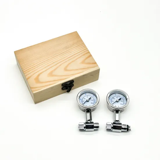 Dental Chair Air Compressor Pressure Relief Valve and Manometer Tools