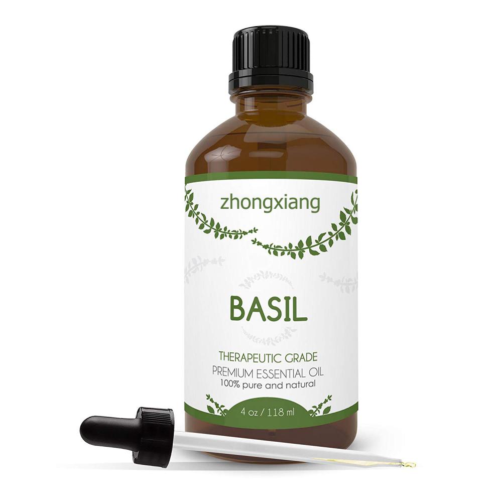 OEM/ODM 100% pure and natural basil essential oil