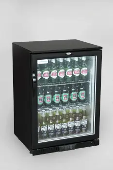 850mm Height 1 Door Glass Door Fridge for Beer and Beverage