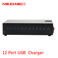 12 puerto de cargador USB Lntelligent