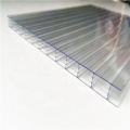 Fiches de polycarbonate de texture creuse en plastique multiples