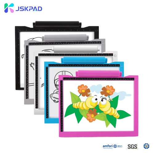 JSKPAD A4 LED-Zeichentafel mit dimmbarer Helligkeit