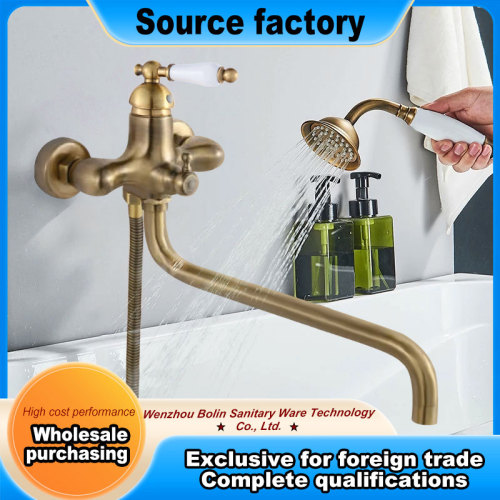 Elegant Electroplated Shower Mixer with 35mm Fit