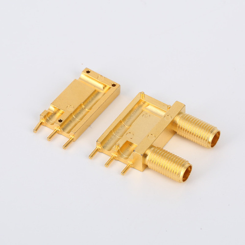 Kit de conector duplo F para fundição sob pressão de zinco