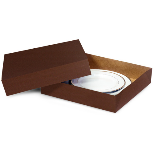 Wholesale custom paper  dinner plate gift box