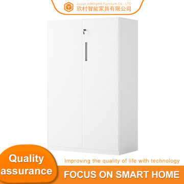 Чатырох'ярусная шафа з адкрытымі дзвярыма, усталяваная ўнізе