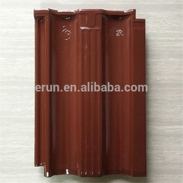 China kerala roof tile prices, hot sale color-coated clay roof tile