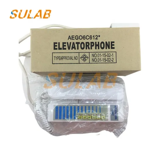 Emergency Intercom Phone Sigm* Elevator Spare Part AEGO6C612 Model 01-15-02