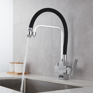 360 Degree Rotating Single Hole Pure Water Kitchen Faucet