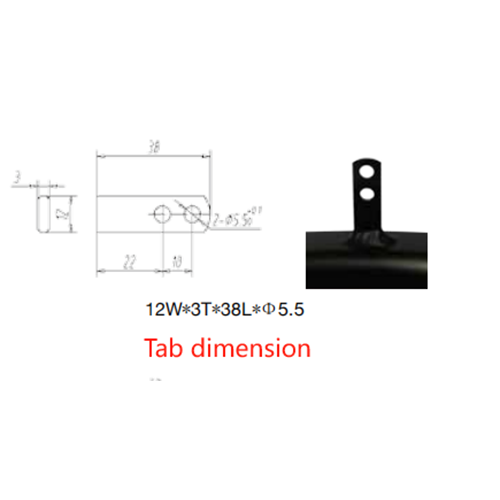 Aro manual de alumínio soldado para venda