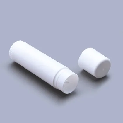 15ml 0.5Oz color lip balm tube cases