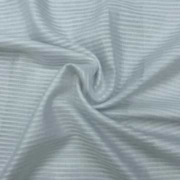 Striped Pattern Plain Weave 100% Rayon Challis Fabric