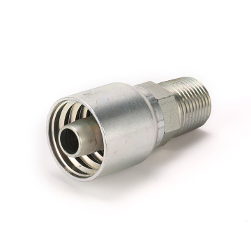Hydraulic Fitting: NPT Male One Piece Connecting Adaptor