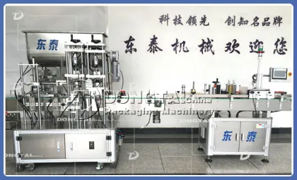 Hot Pepper Sauce Filling Capping Machine