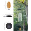 6 LED Tubes Color Changing Wind Chime