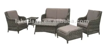 sythetic outdoor rattan sofa furniture
