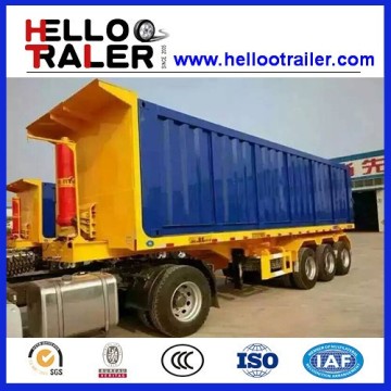 20ft 40ft 48ft Hydraulic Tipping Container Trailer