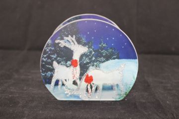 candle holder;  Glass candle holder   ;christmas
