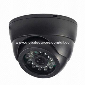 CCD Camera, 1/3" Sony, 600TVL, 3.6mm/6mm optional, 24pcs IR LEDs