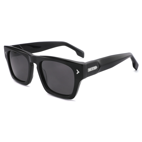 Arrow Accent Square Acetate Shades