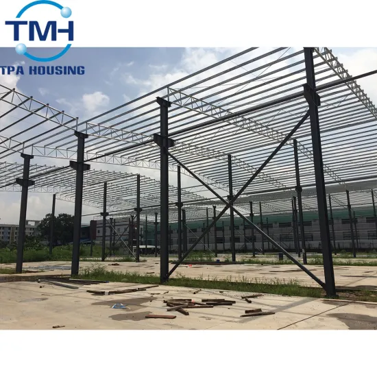 prefabricated warehouse metal steel structure design