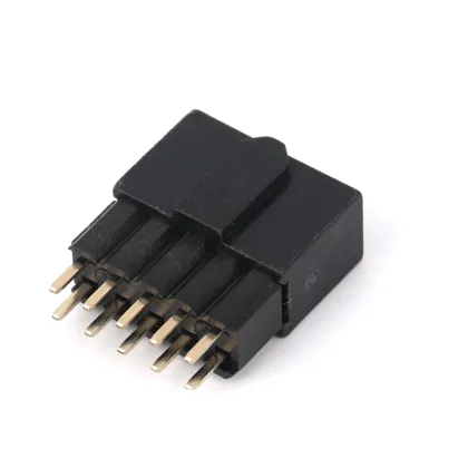 Row mother 2.54mm double row 180 degrees