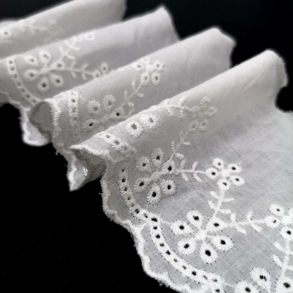 Cotton embroidery lace