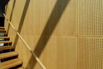 Μείωση θορύβου διάτρητο ακουστικό πλαίσιο για διακόσμηση τοίχου