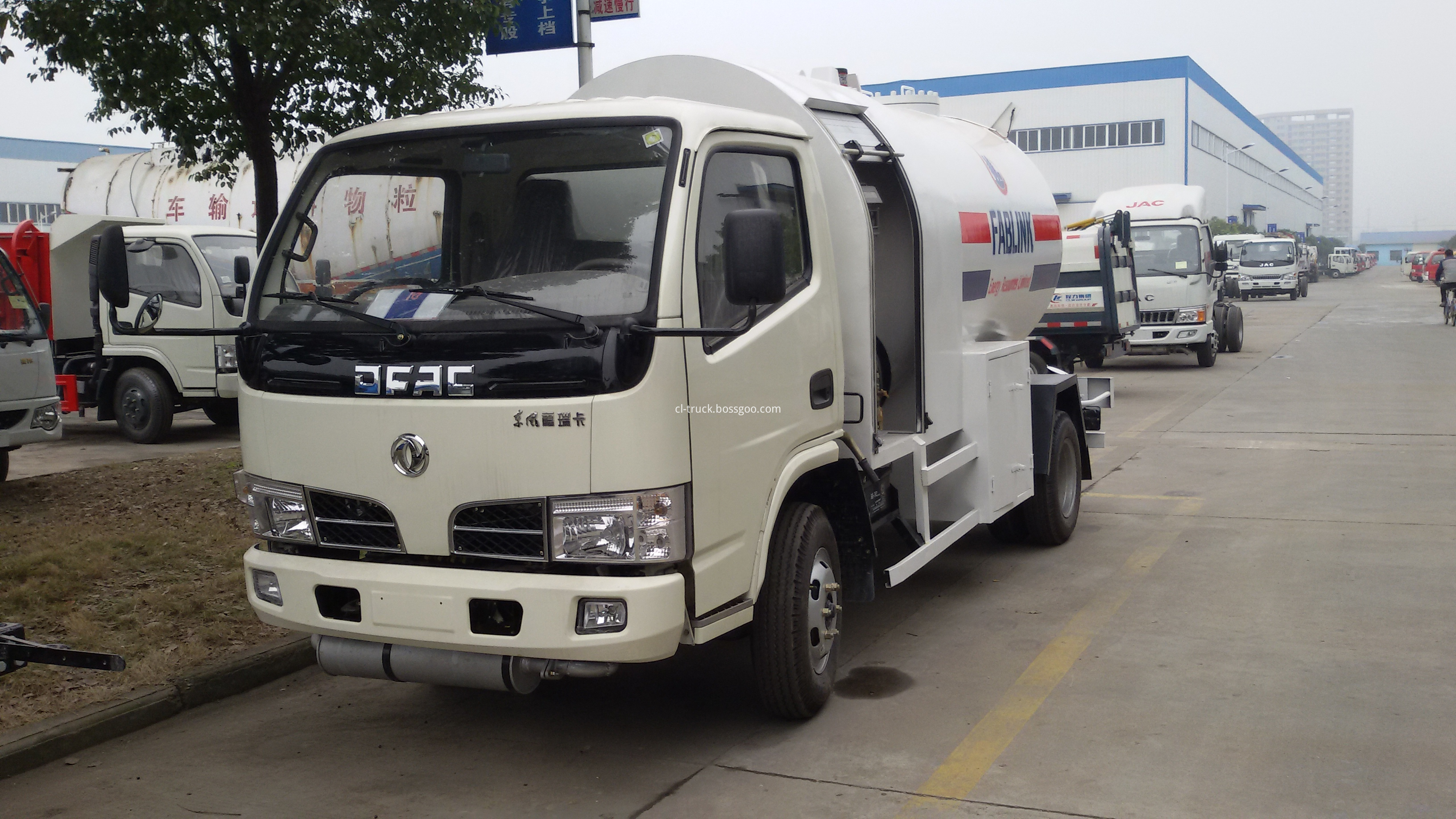 LPG Gas Tank Truck