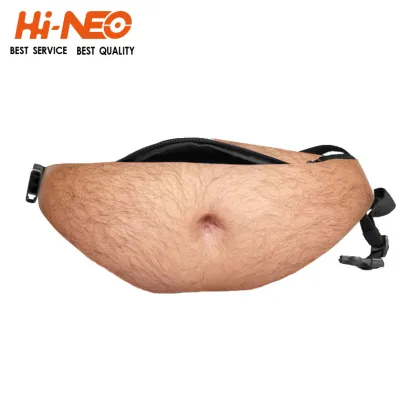 Waterproof Pack Belly Beer Belly Bag Zipper Adjustable