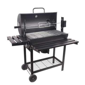 89cm 120V/240V Commercial Powder Coated Steel Charcoal Barbeque Lamb Pig Hog Roasting Machine