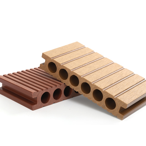 Solid Jualan Langsung 140*25mm 146*30mm Hollow WPC Decking Terrace Outdoor WPC Decking Panel Lantai